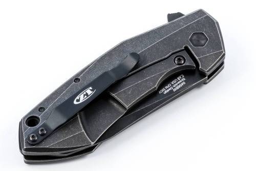 3810 Zero Tolerance Нож складной Sinkevich's Design KVT® Titanium Flipper фото 5