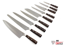Боевой нож НПФ Синтез Набор из 9 кухонных ножей №2
