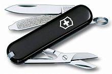 Мультитул Victorinox Нож перочинныйClassic 0.6223.3 58мм 7 функций черный