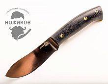 Нож для снятия шкур Мастерская Сковородихина цельнометаллический F6