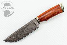Туристический нож Noname из Дамаска №73
