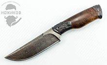 Нож для снятия шкур Noname из Дамаска №85