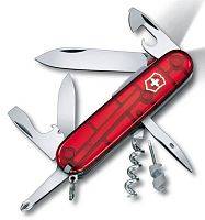 Перочинный нож Victorinox Нож перочинныйSpartan Lite 1.7804.T 91мм 15 функций полупрозрачный красный