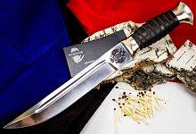 Боевой нож Кузница Семина Пластунский кованый нож Казак
