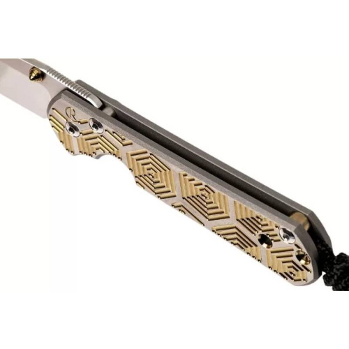 Складной нож Chris Reeve Large Sebenza 21 Gold фото 13