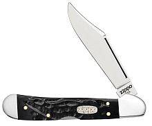  нож перочинный ZIPPO Rough Black Synthetic Mini CopperLock