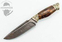 Туристический нож Noname из Дамаска №84
