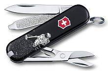 Военный нож Victorinox Нож перочинныйClassic Space Cleaner 0.6223.L1408 58мм 7 функций дизайн Космический чи